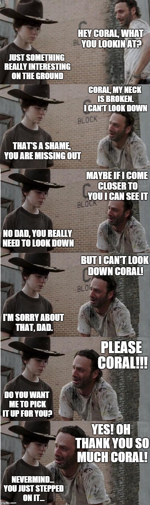 Rick and Carl Longer Meme Imgflip