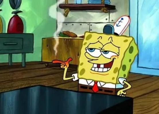 Spongebob at night Blank Template Imgflip