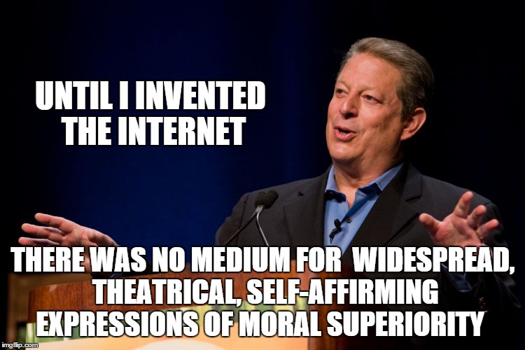 Plus, it's easier than taking responsibility and actually doing