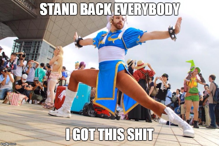 Cosplay at it's finest Imgflip