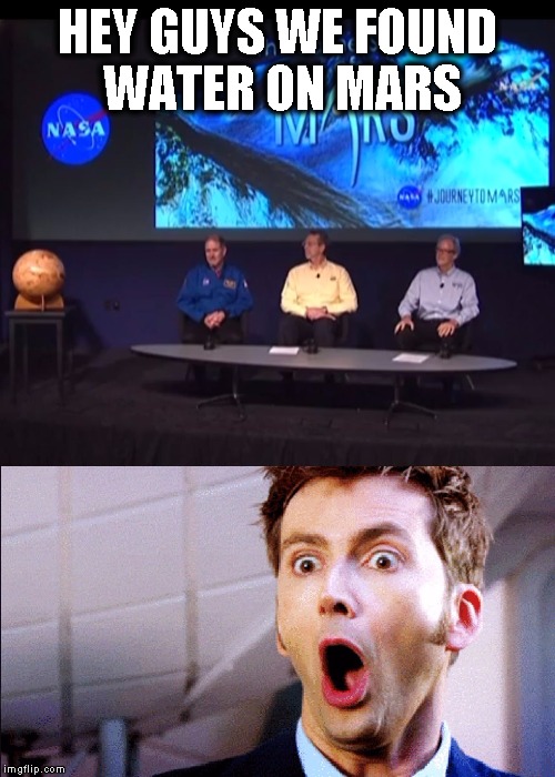 Image tagged in the doctor is not happy about today's mars announcement