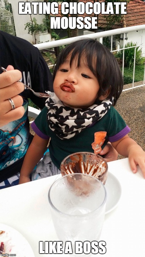 Eating Chocolate Mousse Imgflip