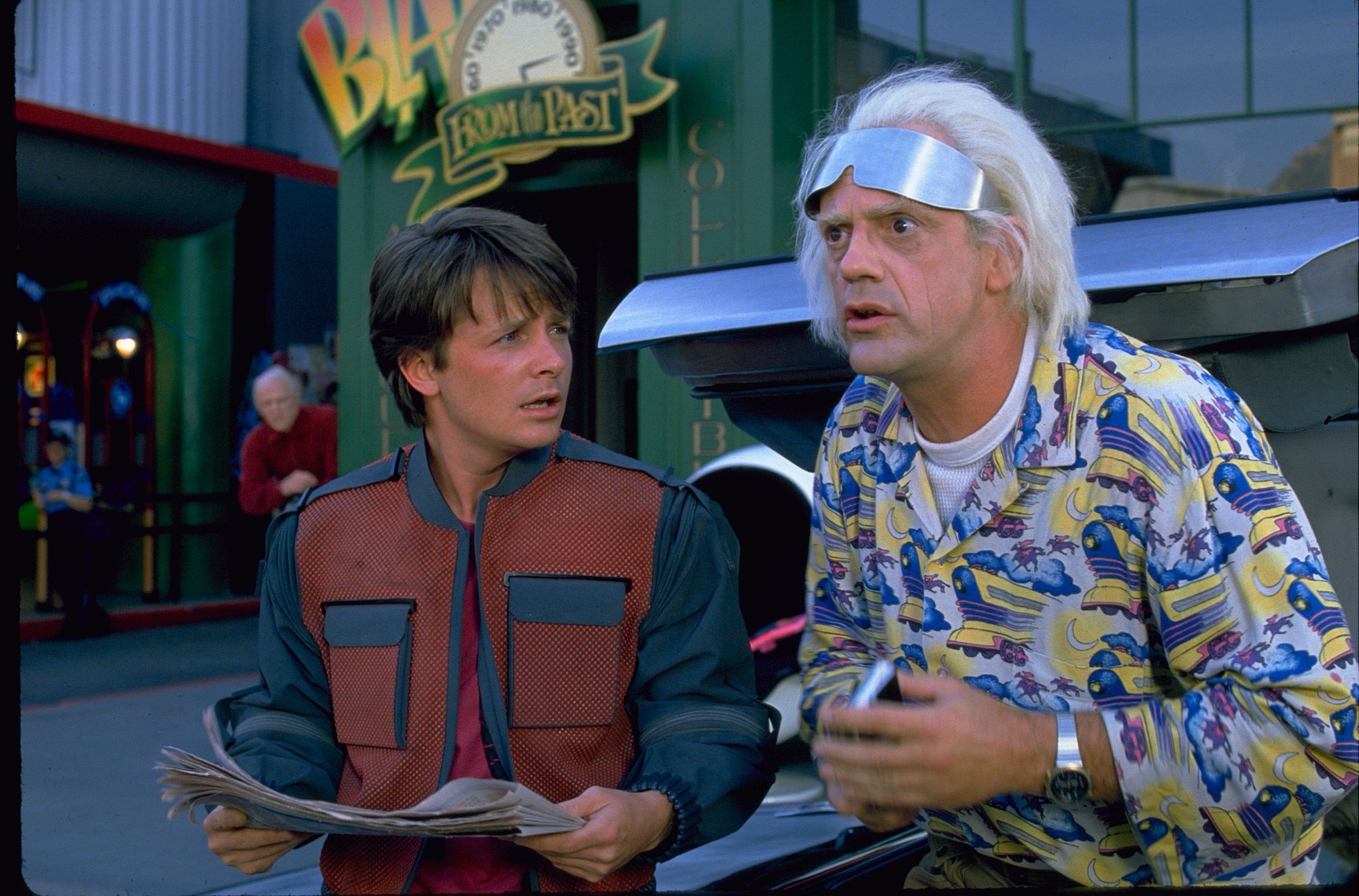 Back To The Future Meme Template