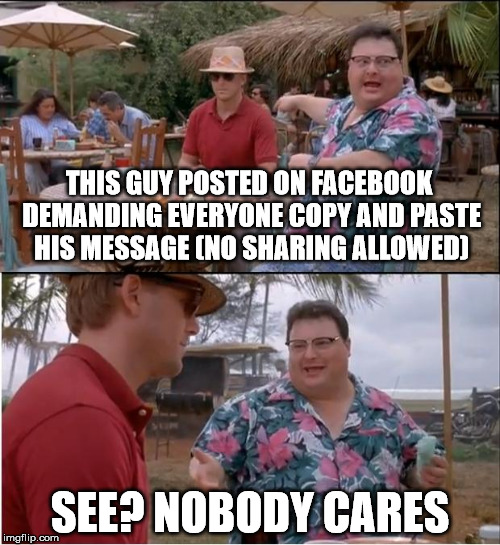 See Nobody Cares Meme Imgflip