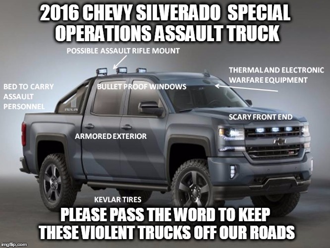Chevy Assault Truck Imgflip