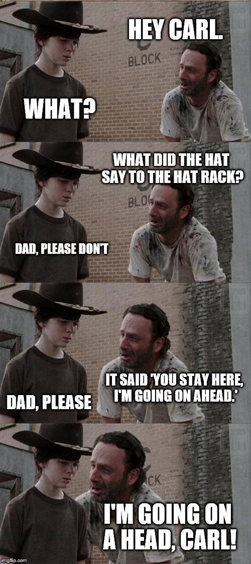 Rick and Carl Long Meme Imgflip