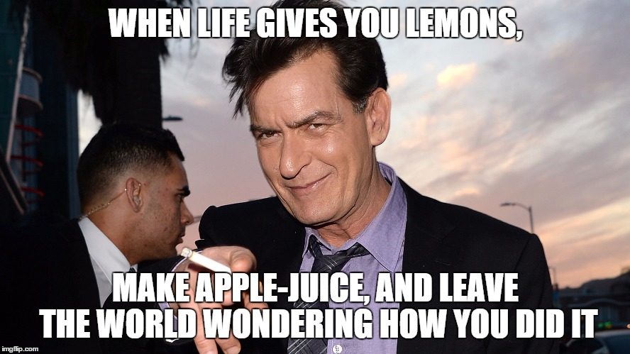 When life gives you lemons... Imgflip