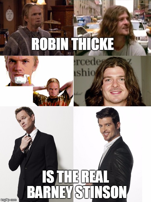Image tagged in barney stinson,robin