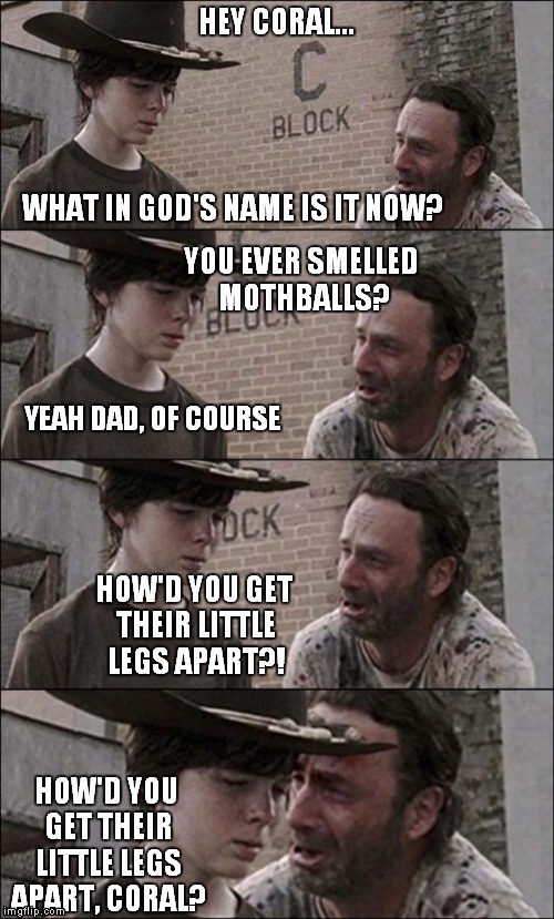 the walking dead coral Imgflip