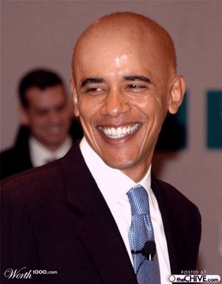bald obama Blank Template Imgflip