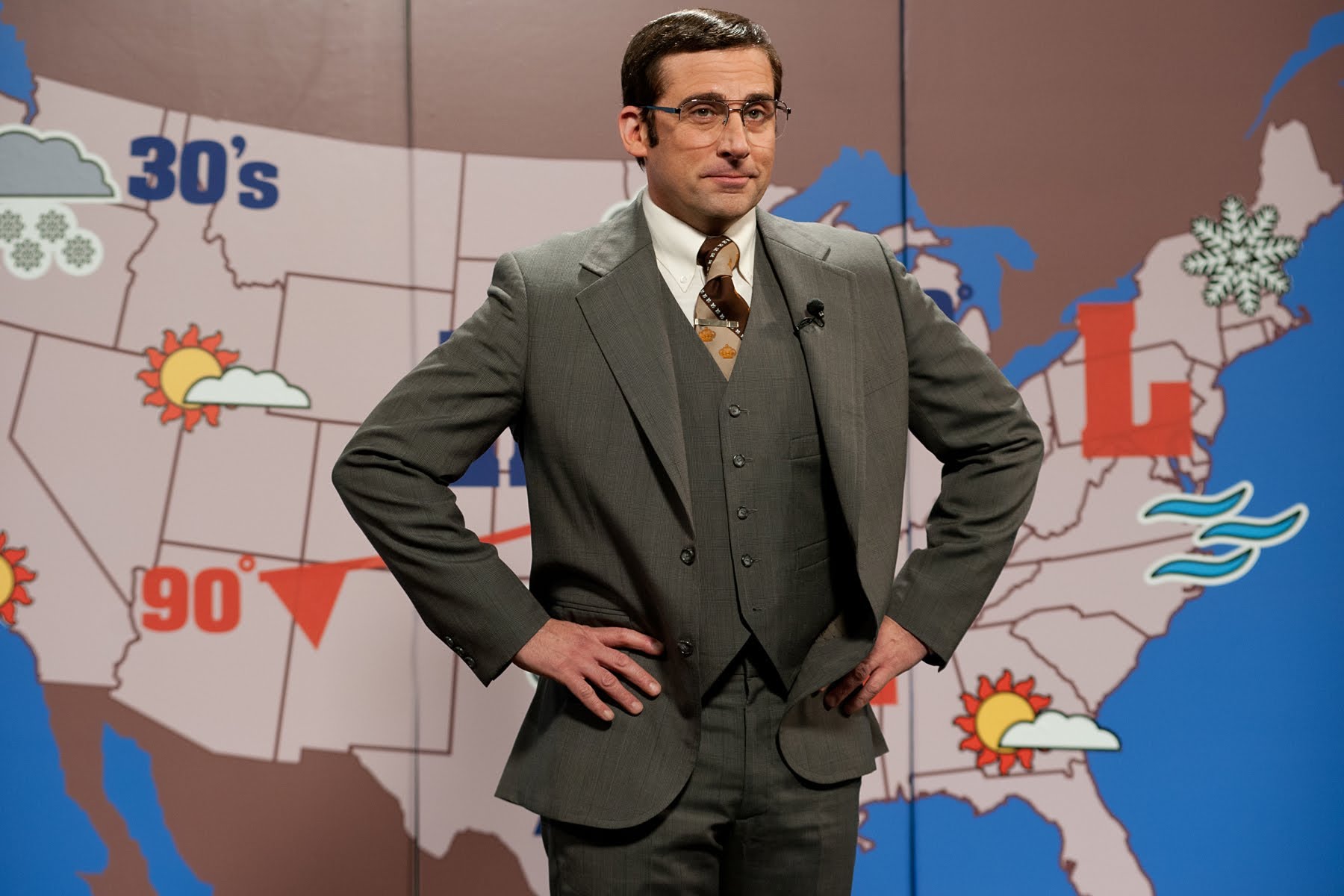 Brick Tamland reads weather Blank Template Imgflip