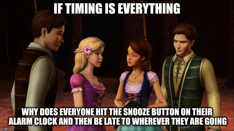 Barbie and the Diamond Castle on alarms Imgflip
