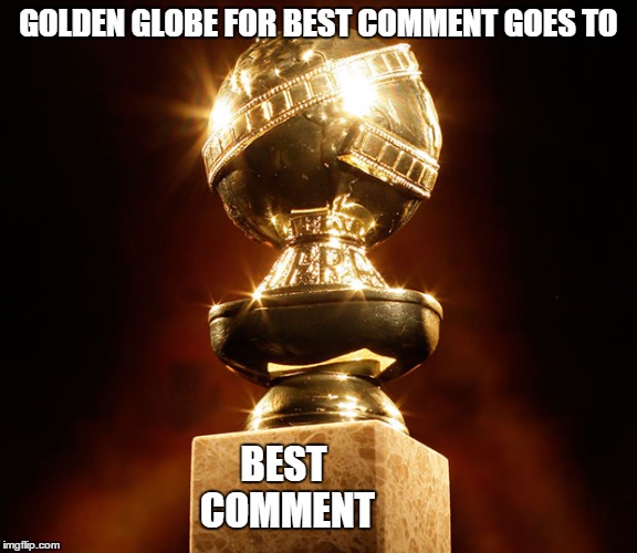 Award for best comment Imgflip
