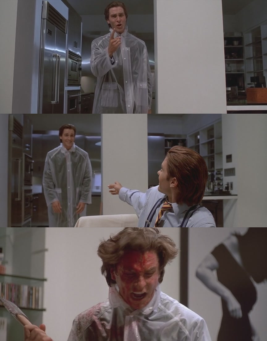 American Psycho Blank Template Imgflip