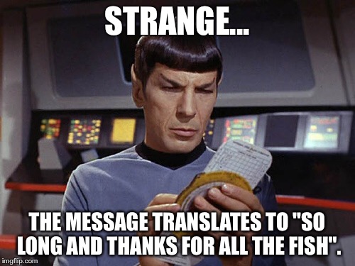 Hitchhiking Spock Imgflip