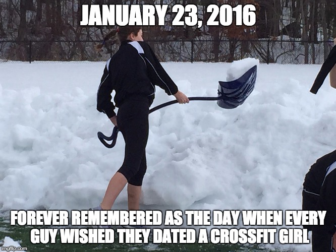 Crossfit girls love to shovel Imgflip