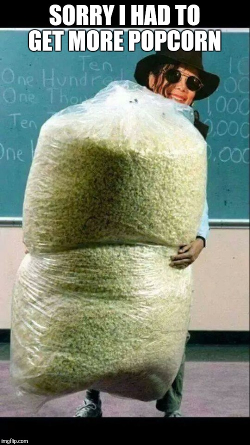 Michael Jackson Eating Popcorn Meme Generator