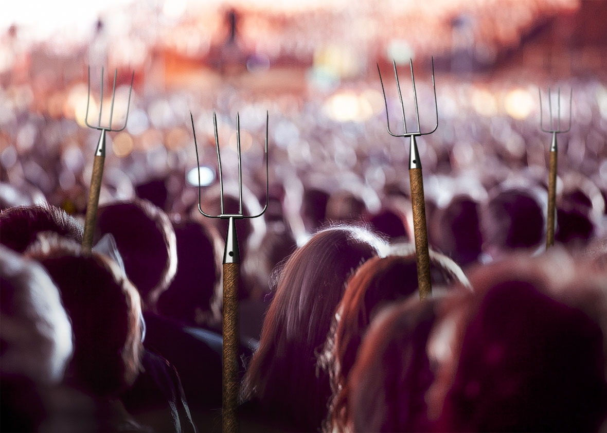 pitchforks Blank Template Imgflip