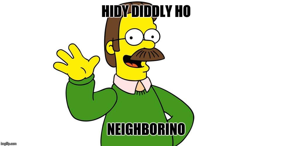 Ned Flanders Wave Imgflip