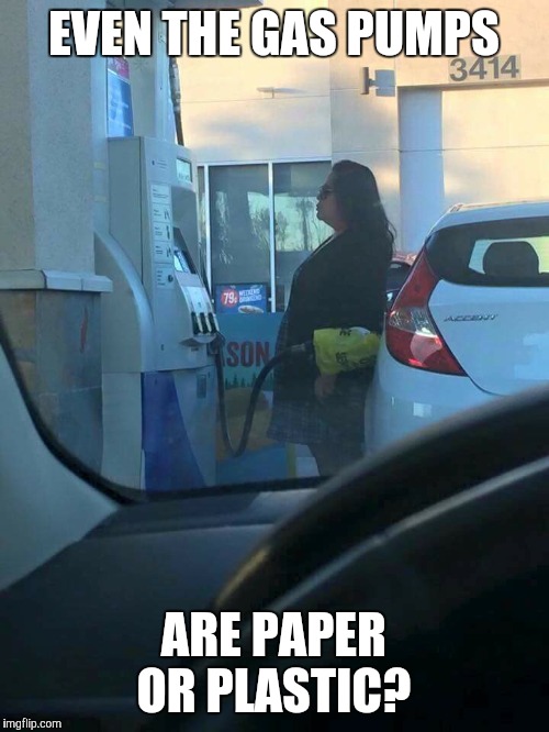 Stumped at the Pump Imgflip