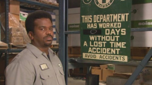 Darryl "0 Days Since Last Accident" Blank Template Imgflip