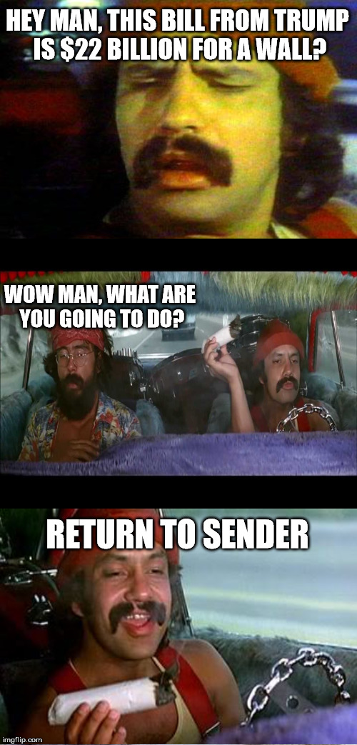 cheech gets the receipt Imgflip