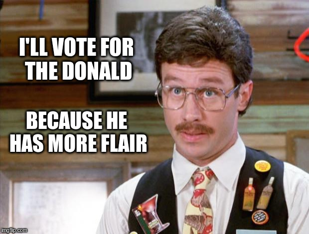 donald has more than the minimum flair Imgflip