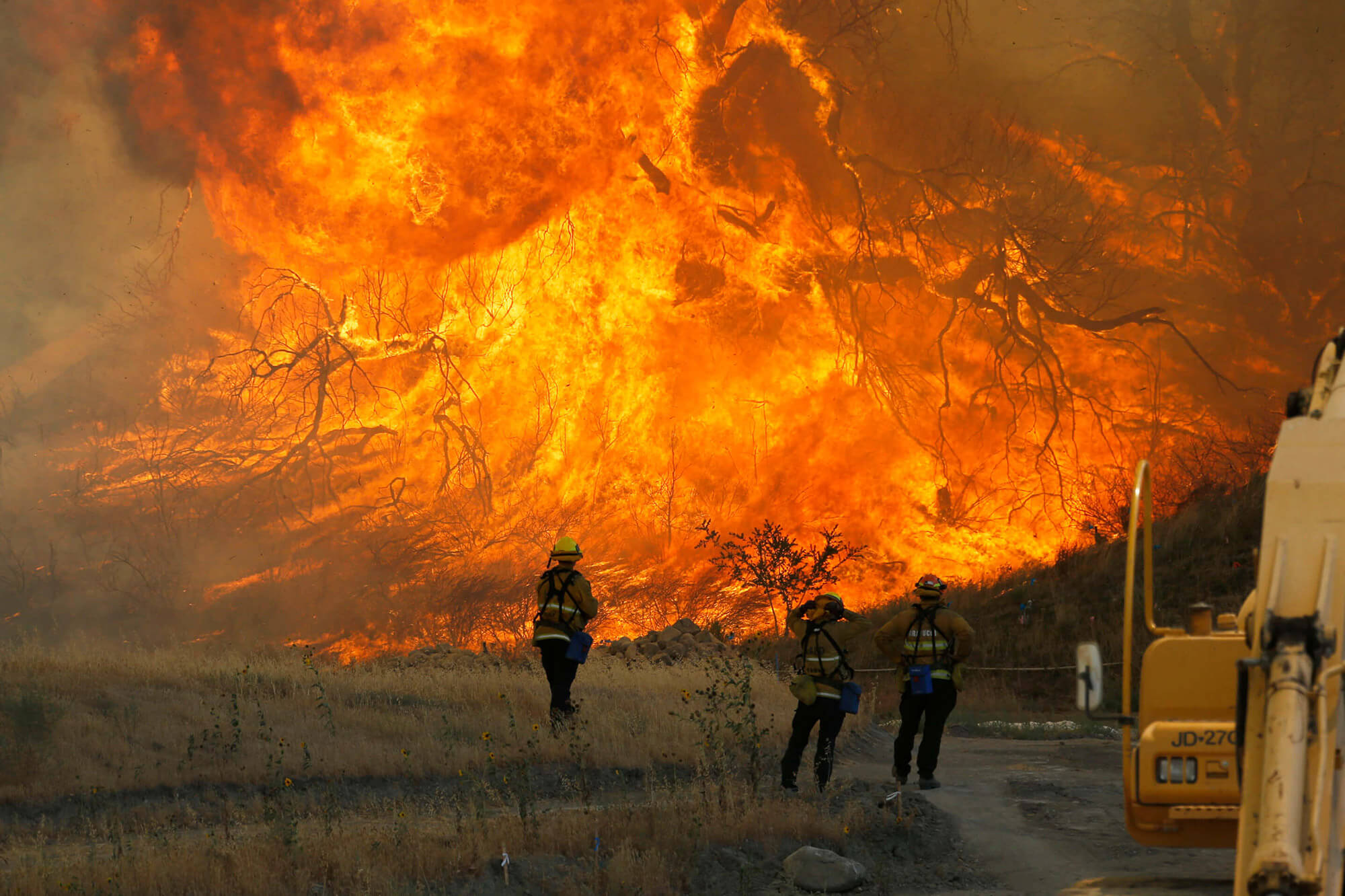 July 2016 Sand and Soberanes Fires Rage in California
