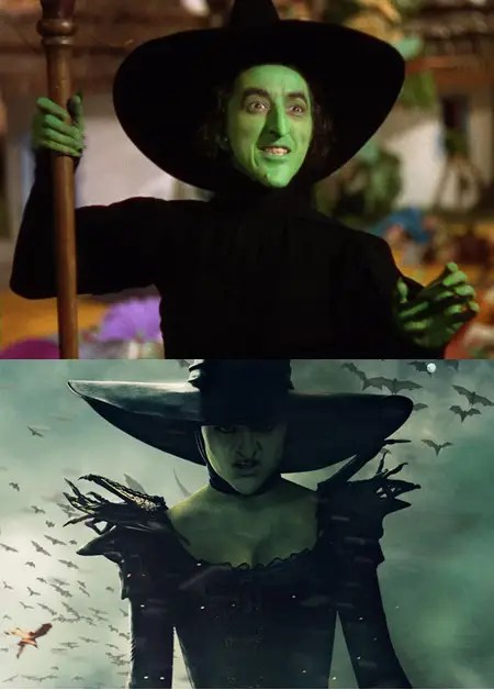 Wicked Witch Of The West Then And Now