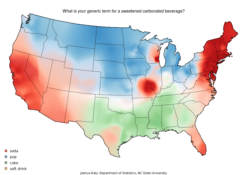 New York Times Dialect Map 22 Maps Show Deepest Linguistic Conflicts In America