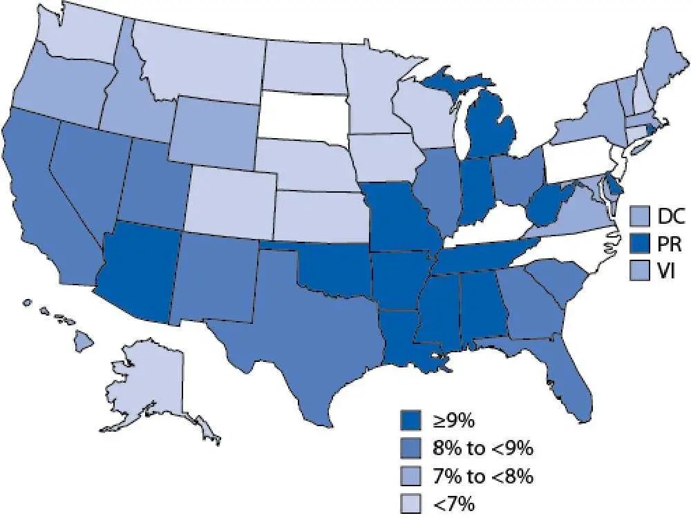 These Are the Most Depressed States in the US Business Insider