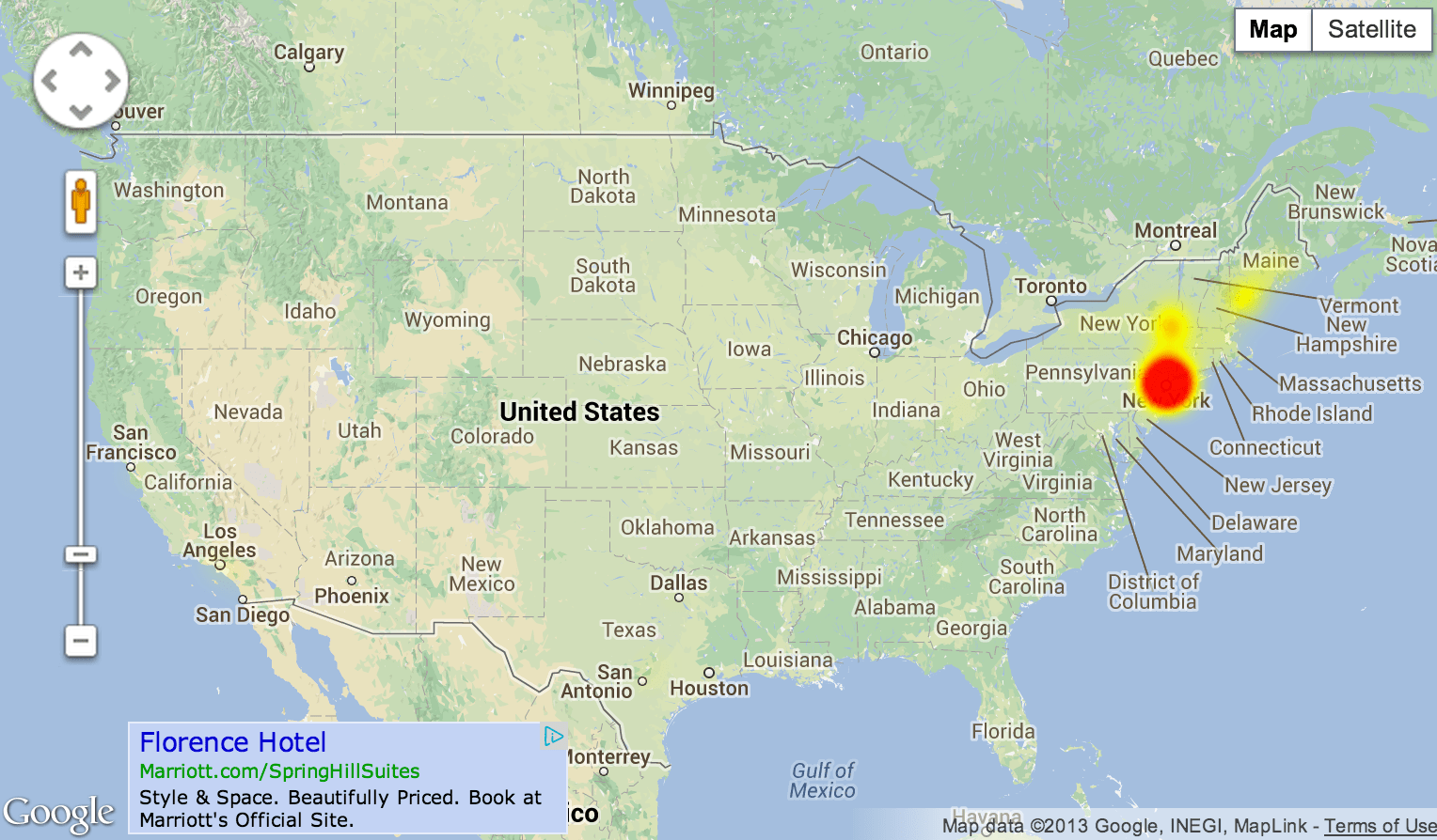 Time Warner Outage Map Time Warner Internet Goes Down