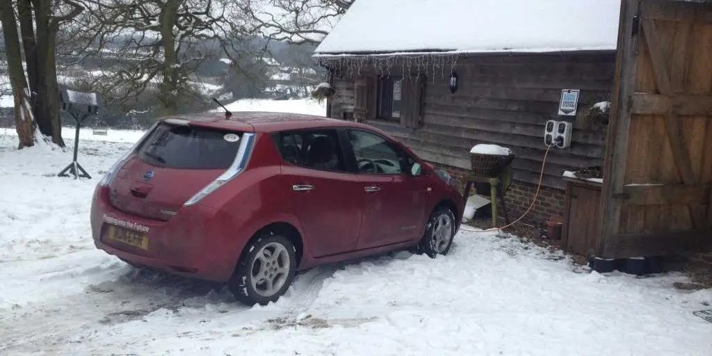 Electric Car Range Drops 57 in Cold Weather