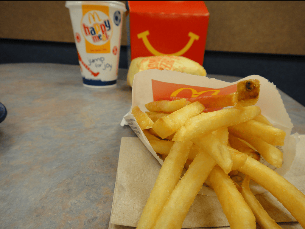 Unhealthy Items at McDonald's