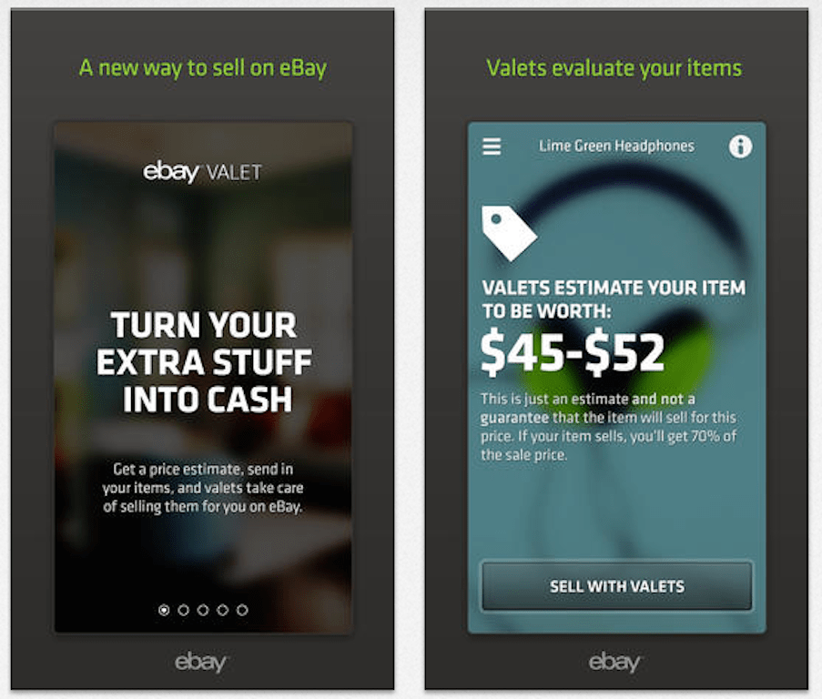 eBay Valet Mobile App Business Insider