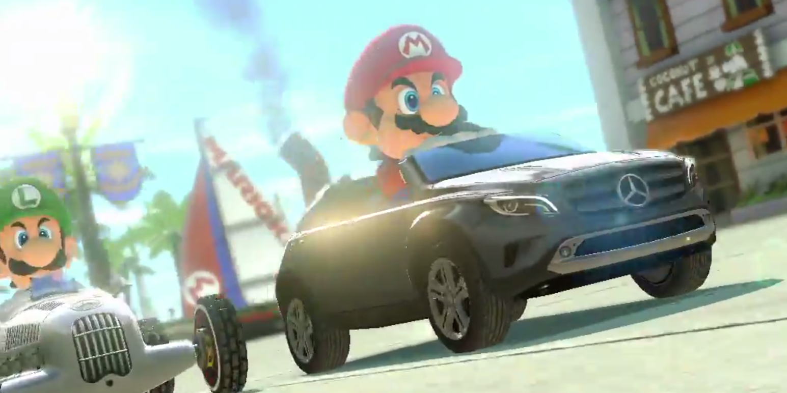 Nintendo Mercedes Benz DLC for Mario Kart 8