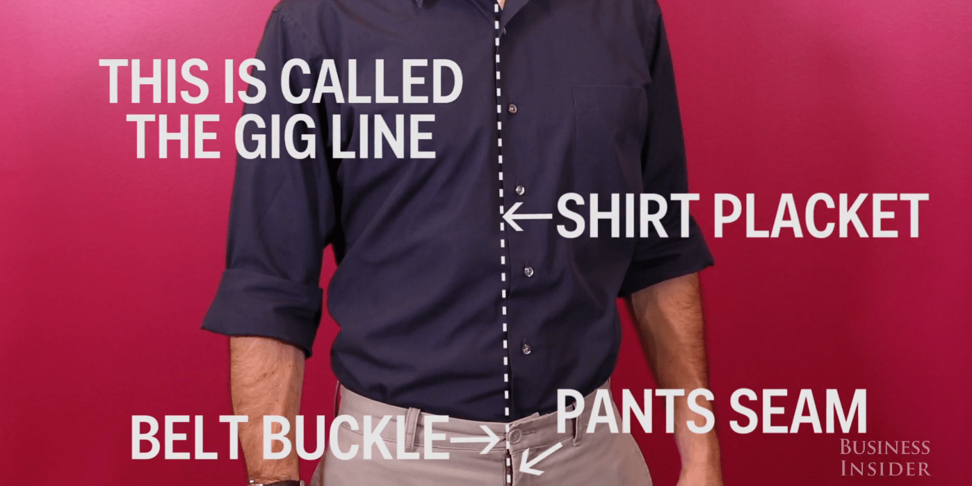 How to Tuck in Your Shirt Correctly Business Insider