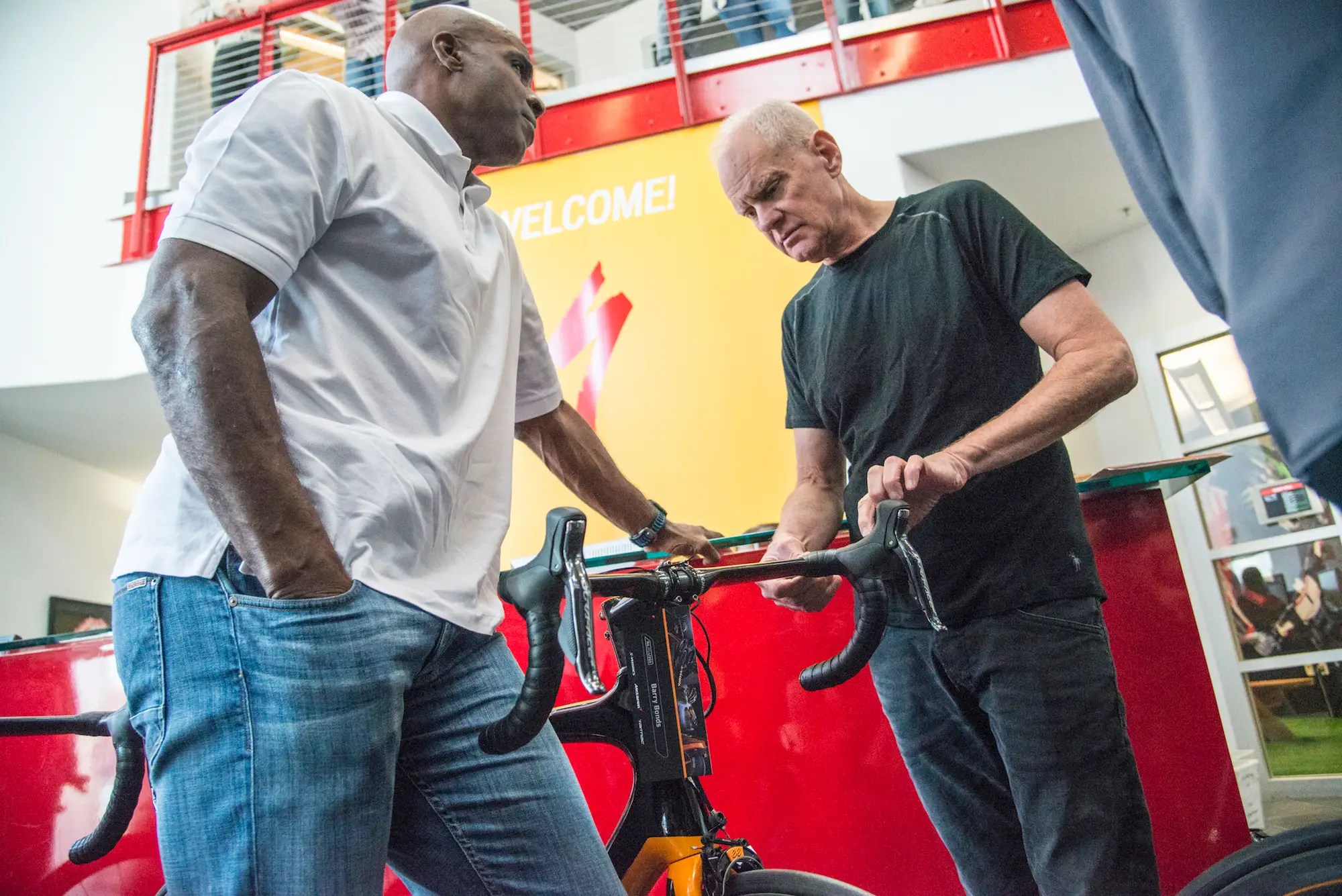 Barry Bonds bike Business Insider