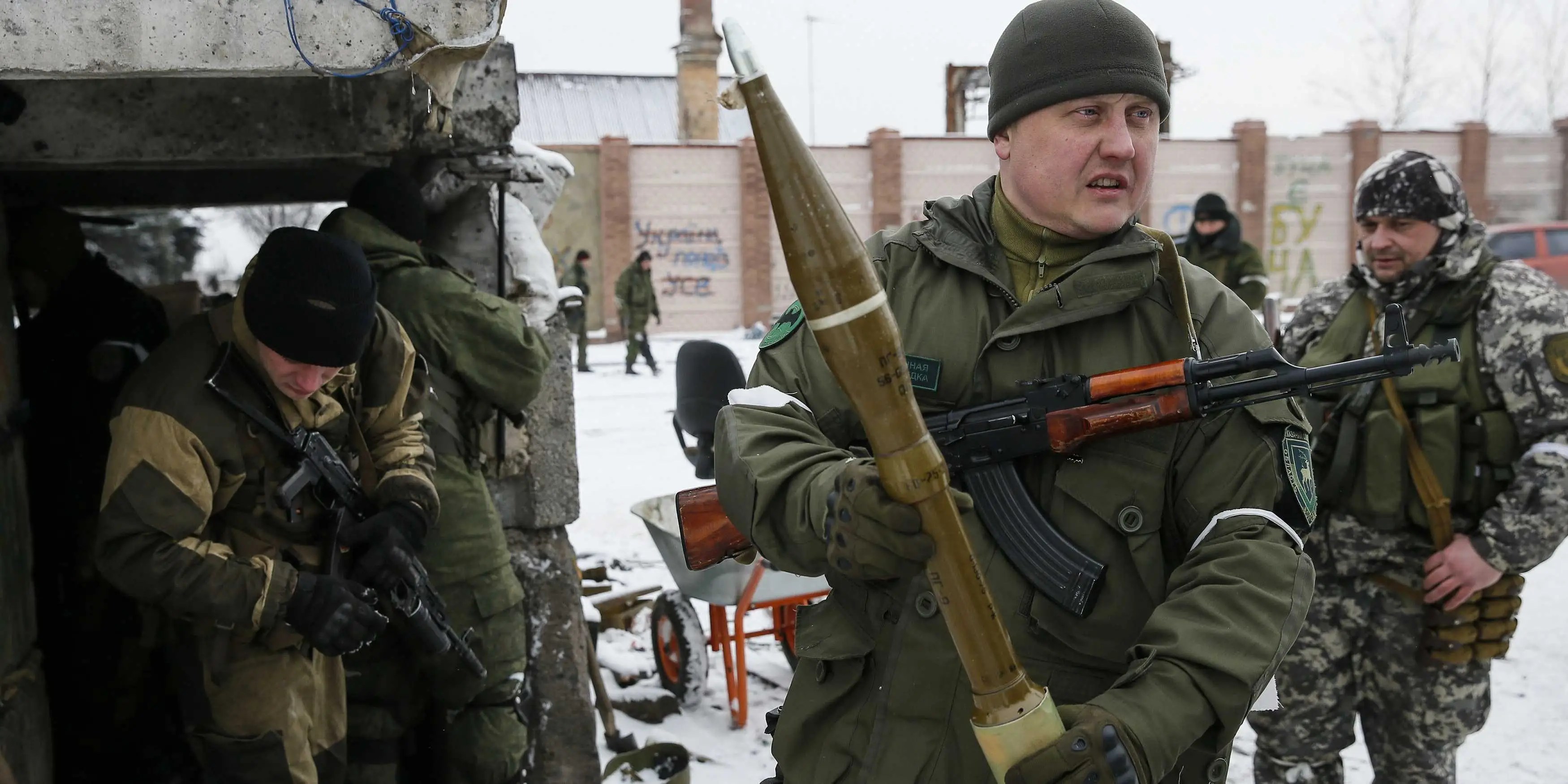 Russian troops fighting on Ukraine's front lines