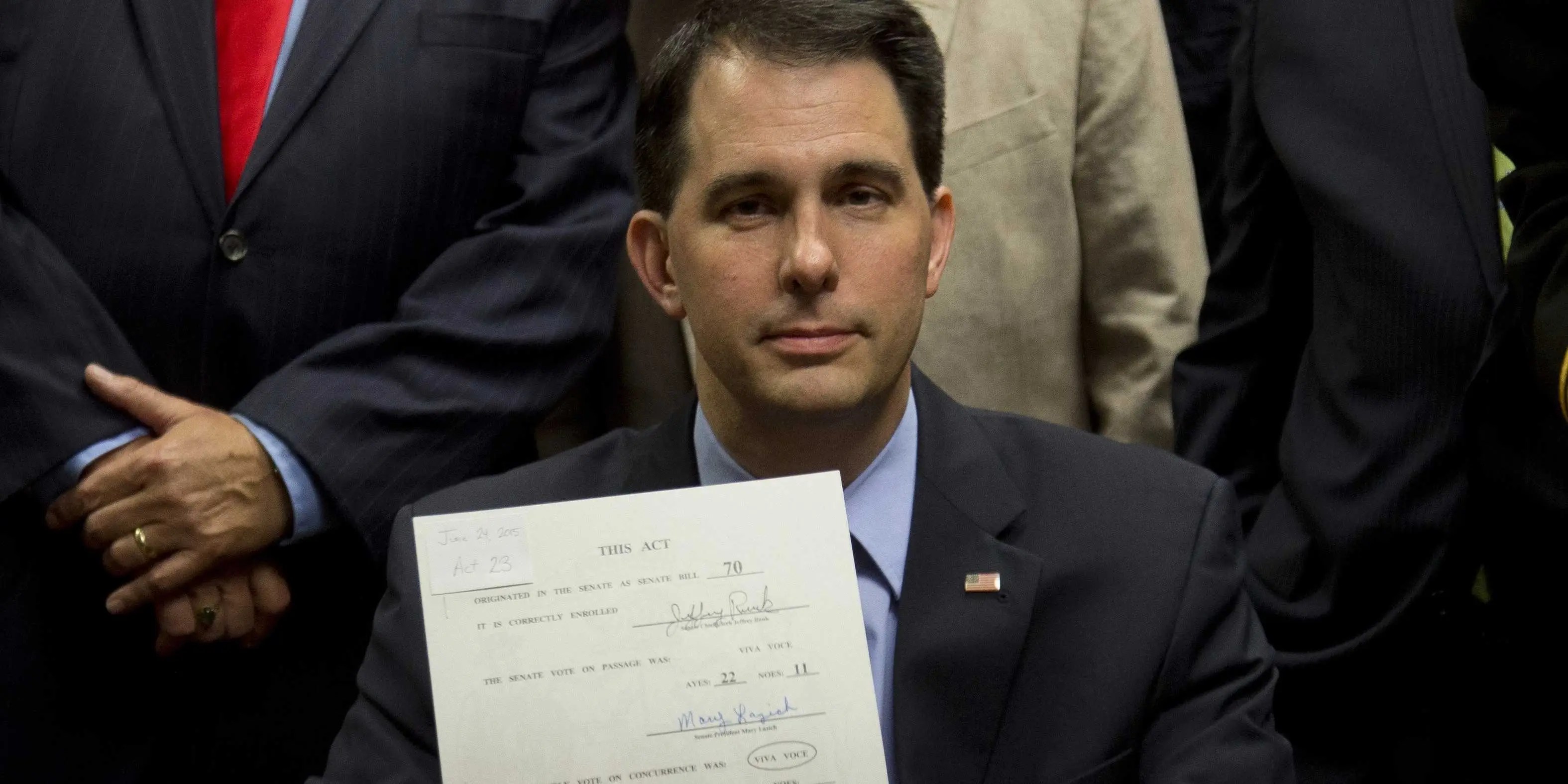 Scott Walker Has Tens of Thousands of Dollars' Worth of CreditCard