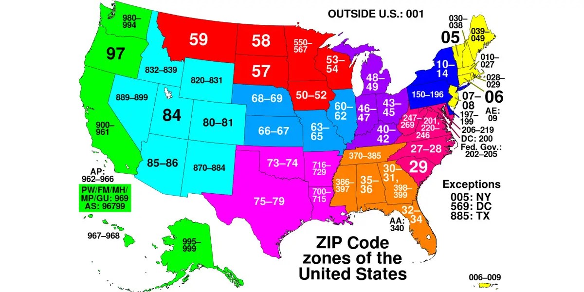 What do ZIP codes mean Business Insider