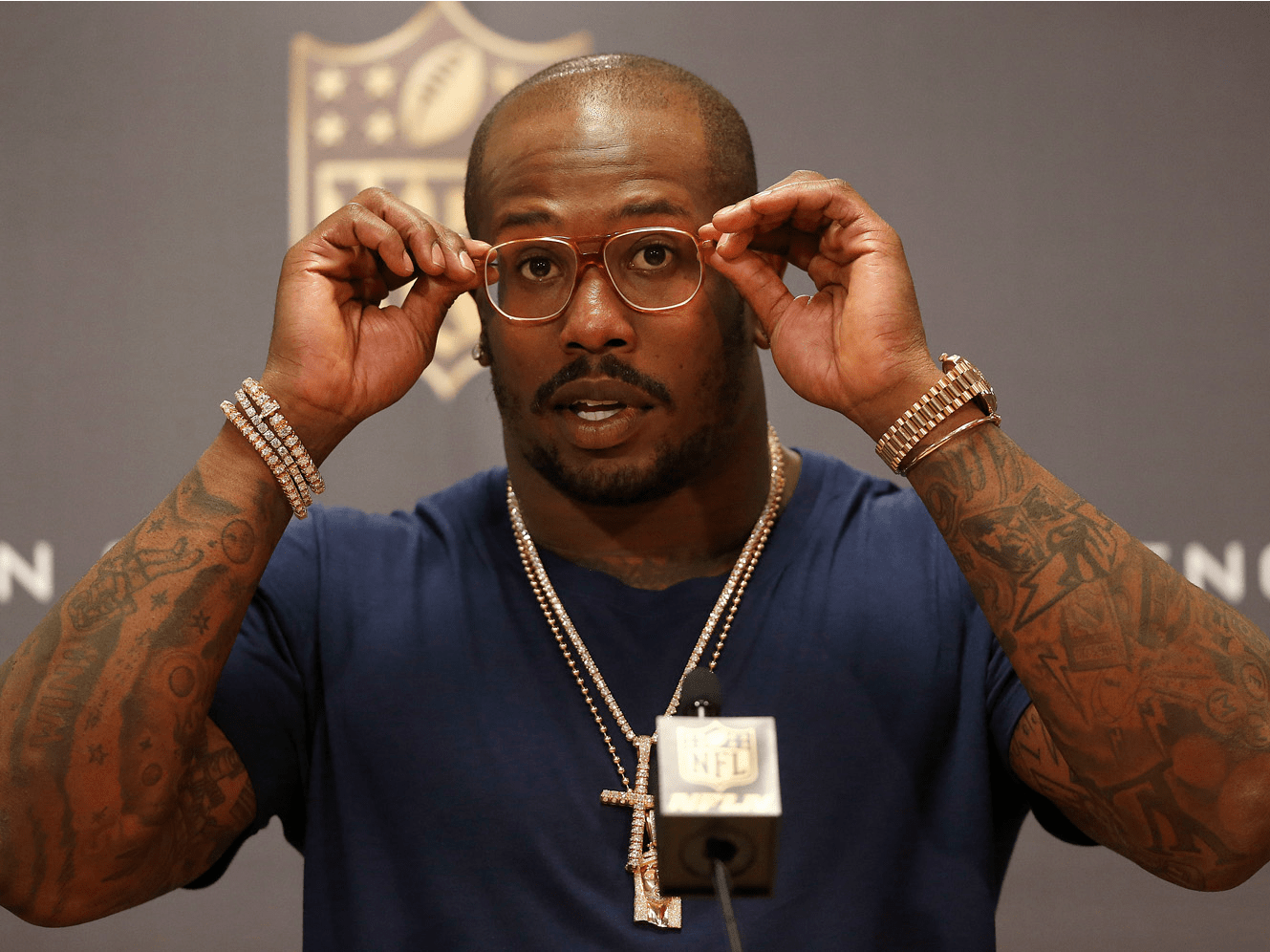 Von Miller Had His Super Bowl Outfits Planed 2 Weeks in Advance, and