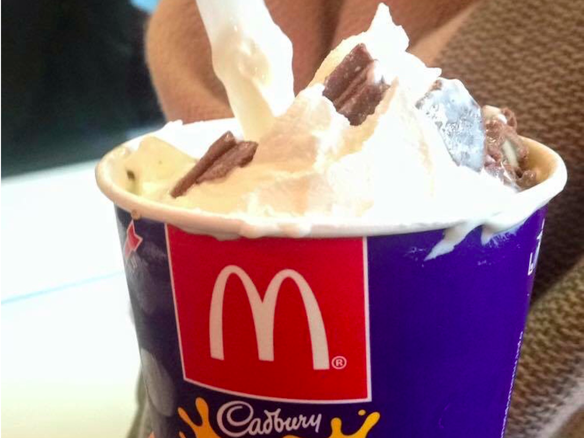 McDonald's Cadbury Creme Egg McFlurry 2016 UK Release Date