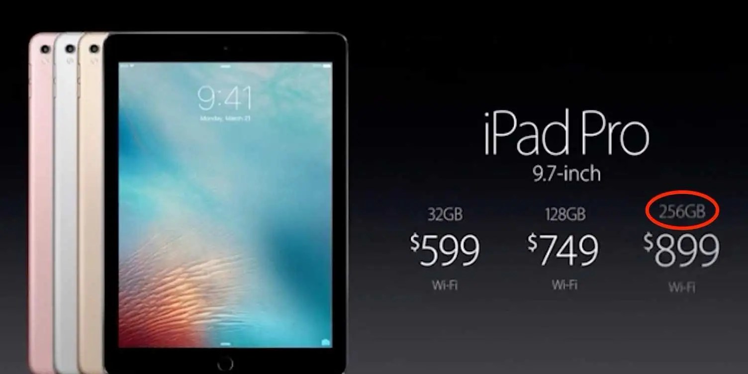 New iPad Pro Large Size Memory Business Insider