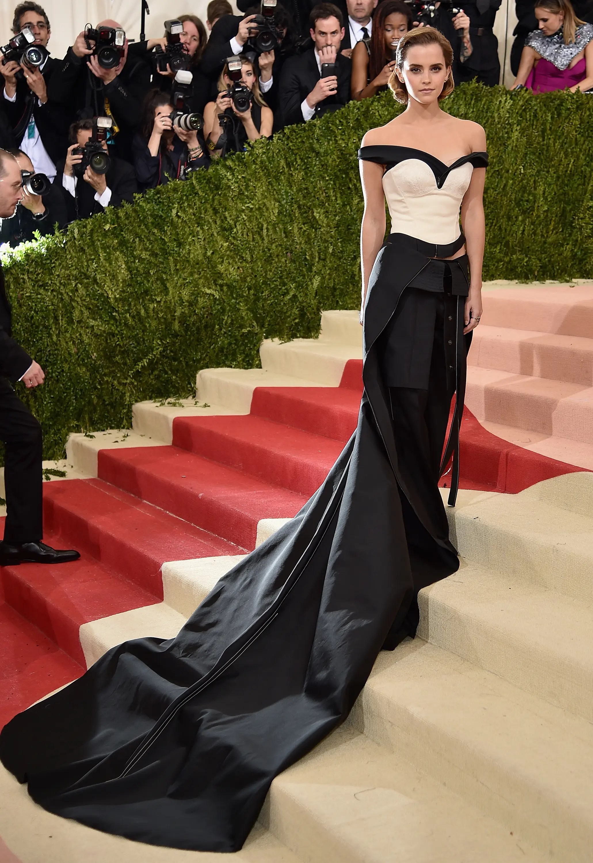 Emma Watson's Met Gala gown was made from plastic bottles