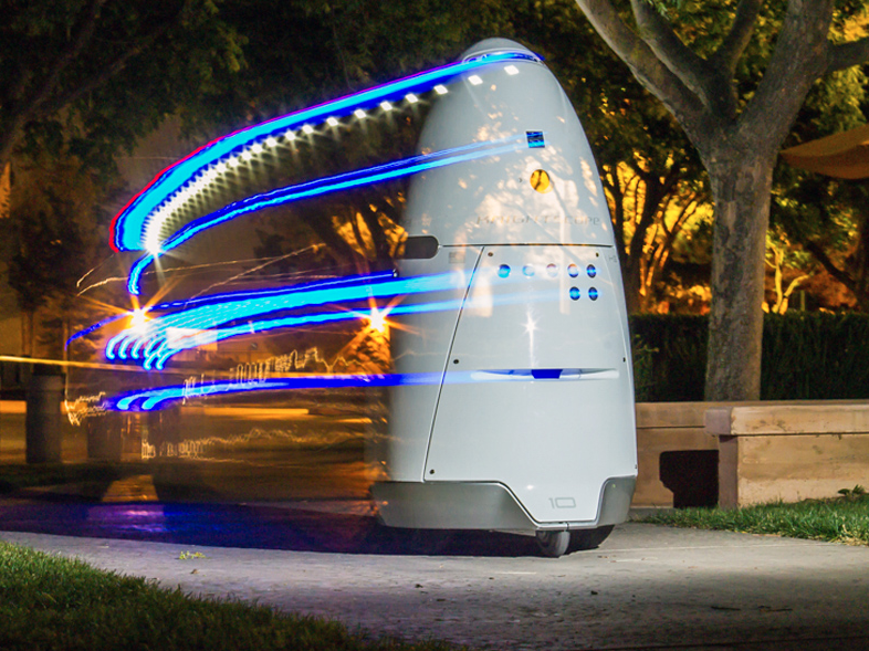 Robot Works in Uber Parking Lot in San Francisco Business Insider