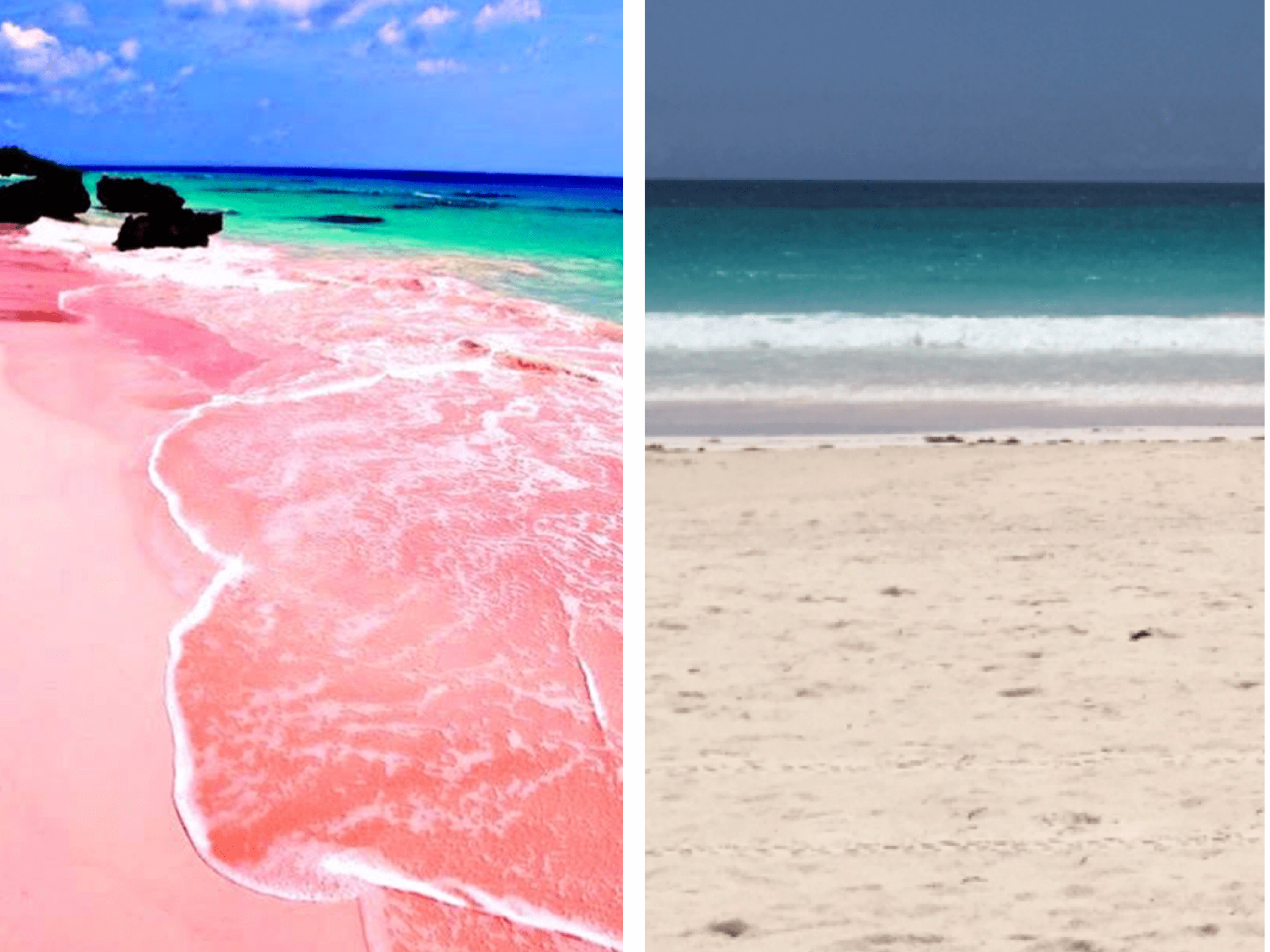 The Most Pink Sand Beaches in the World, Beach Sand