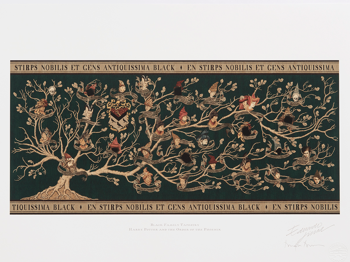 This Is How They Made the Black Family Tree in the 'Harry Potter