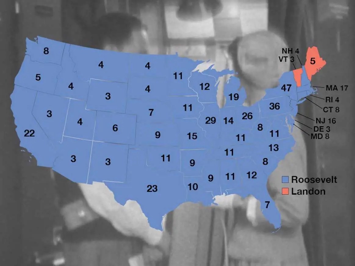 Literary Digest" Poll Called 1936 Election Dead Wrong