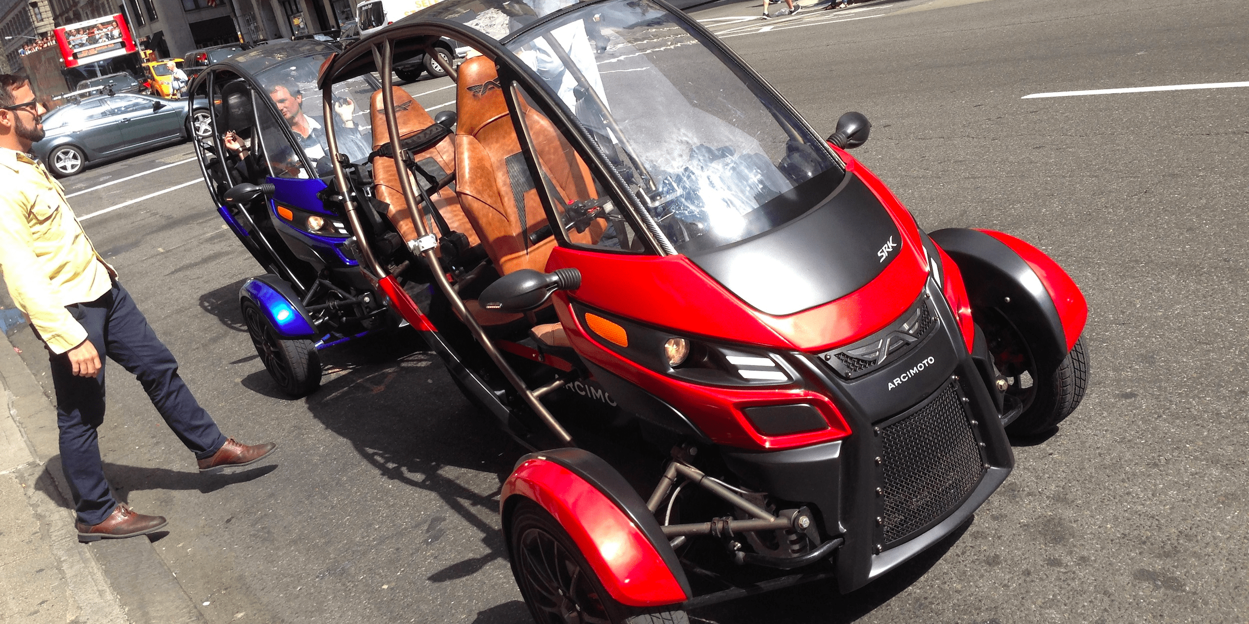 Arcimoto's electric trike FEATURES Business Insider